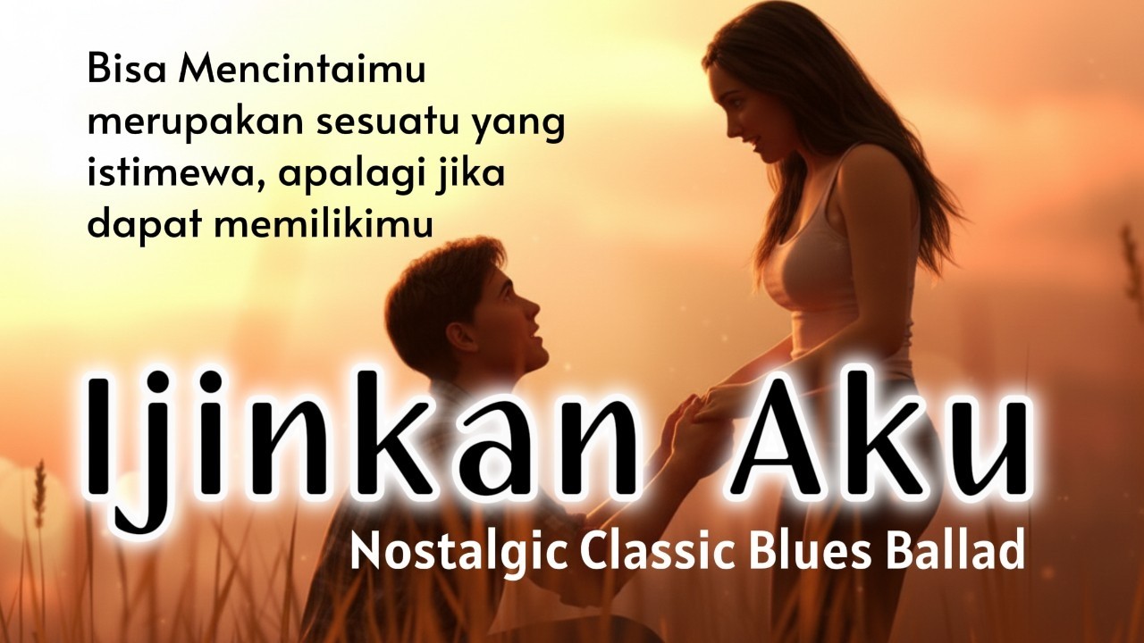 IJINKAN AKU - Nostalgic Classic Blues Ballad
