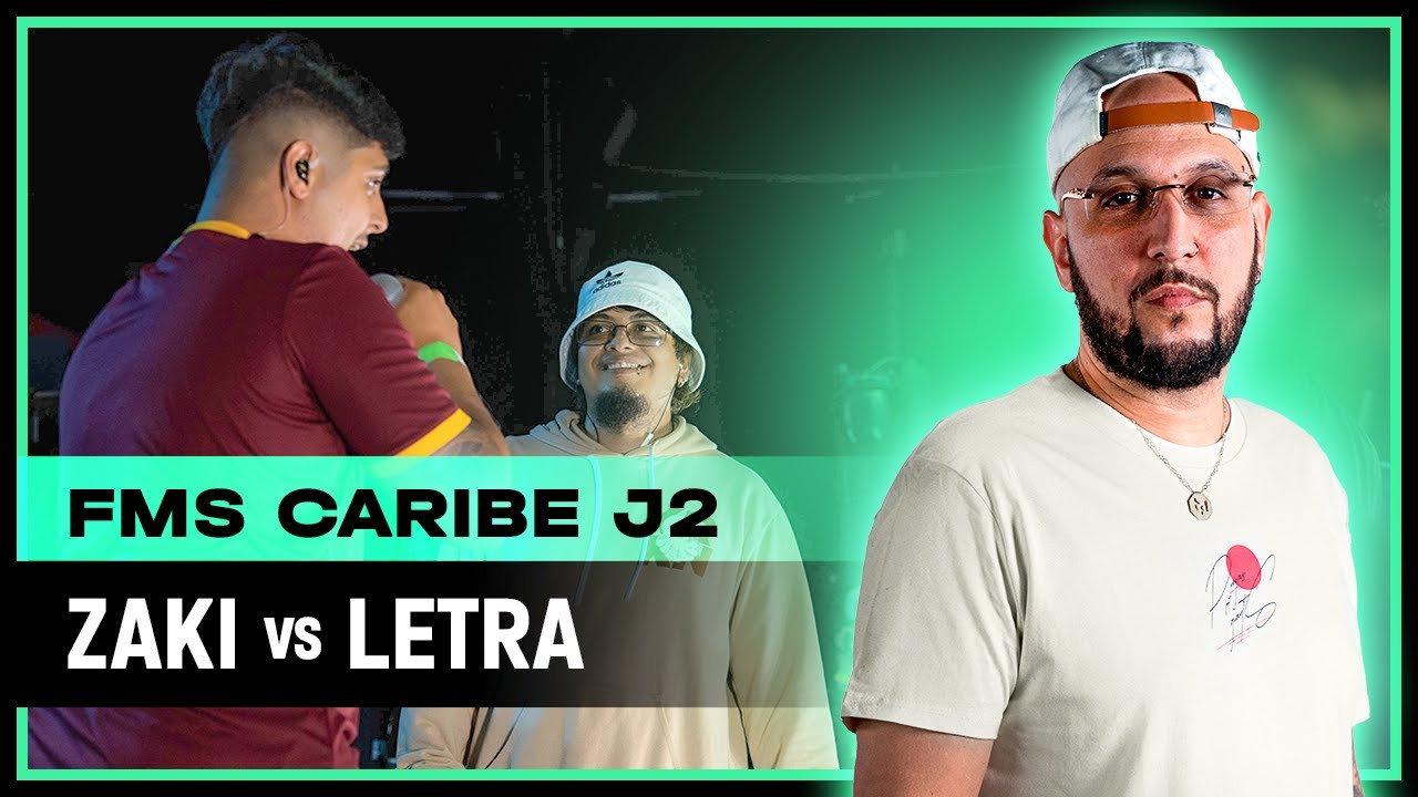 ✋✨𝗘𝗦𝗣𝗘𝗖𝗧𝗔𝗖𝗨𝗟𝗔𝗥✨🤚  | ZAKI VS LETRA EN FMS CARIBE J2 2023