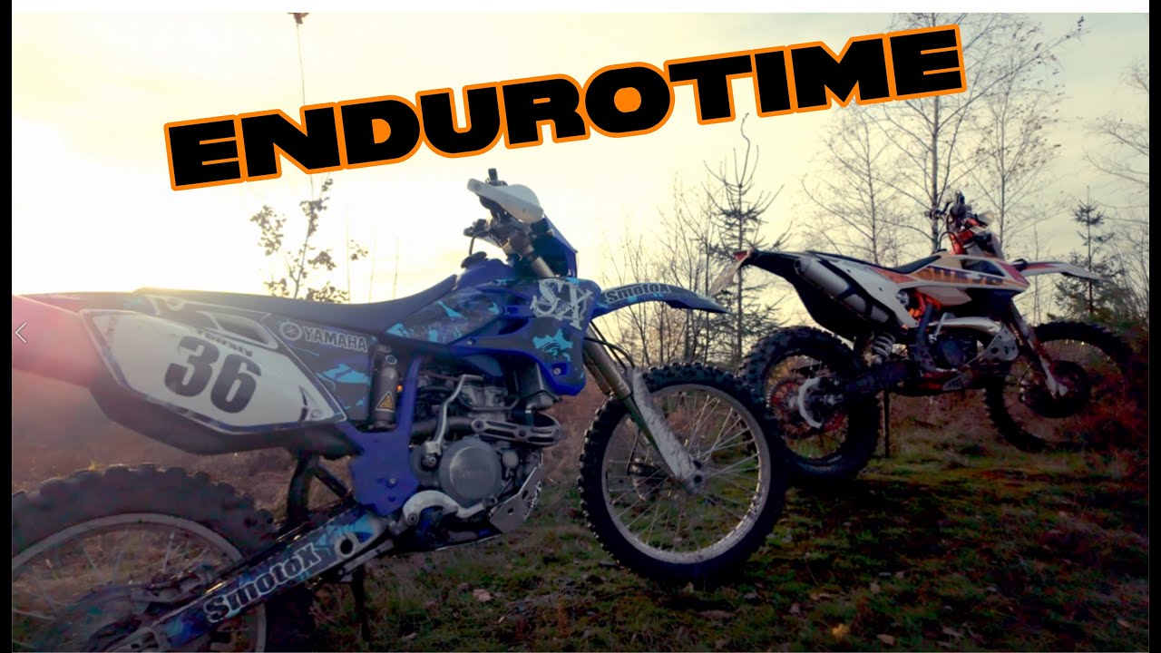 Winterenduro - We always ride - KTM EXC 300 u. Yamaha WR 450 F #noseason #ktm300exc #wr450f