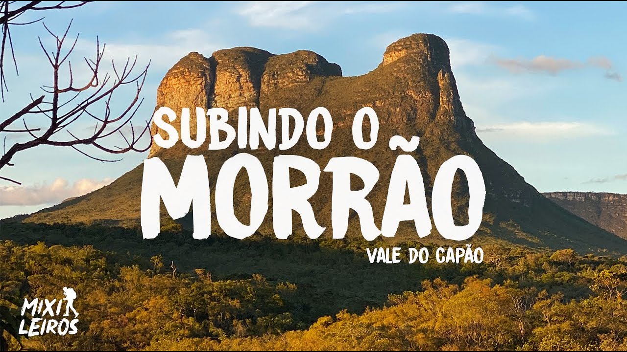 Subindo o Morrão na Chapada Diamantina