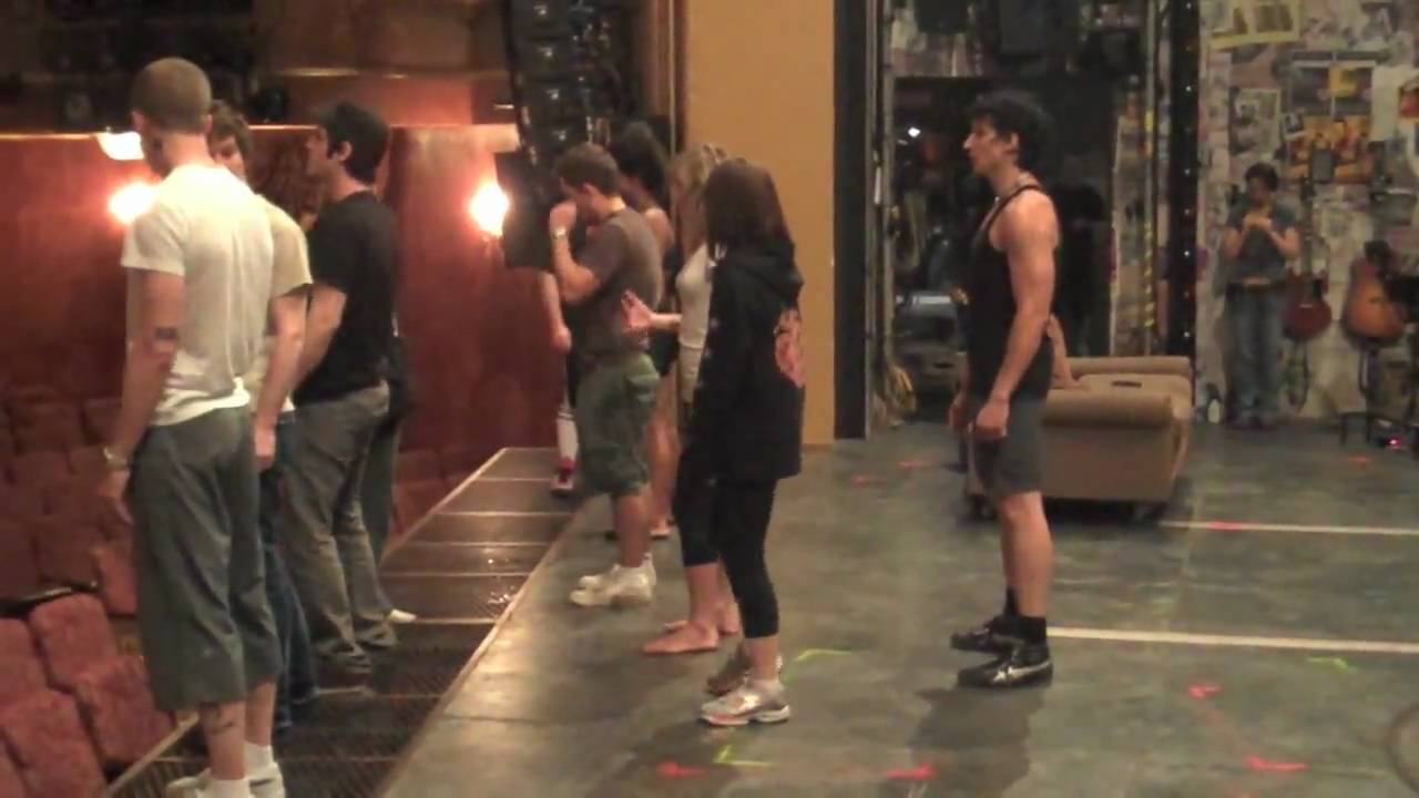 Cast of American Idiot for Broadway Impact