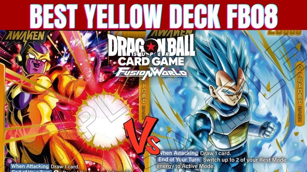 Golden Frieza Deck & Gameplay FB08 (Dragon Ball Fusion World)