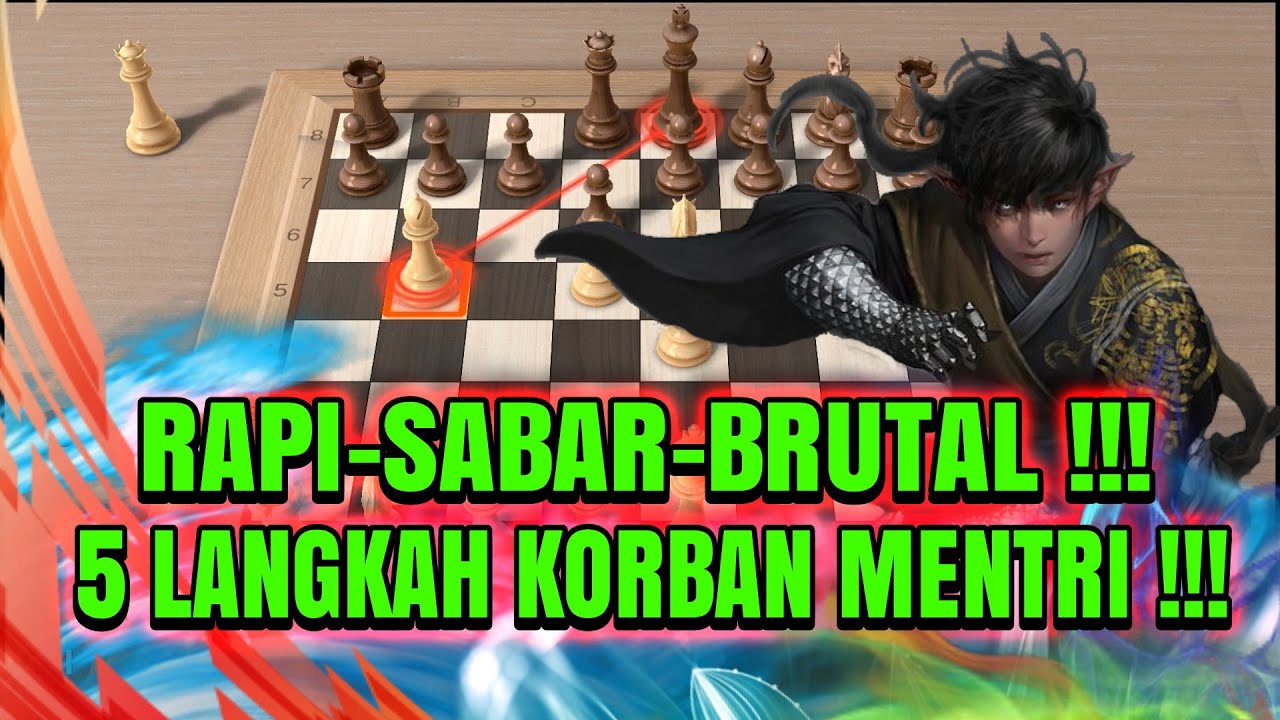Siapa Dia ? Berani Korban Mentri di Langkah ke-5 !!!