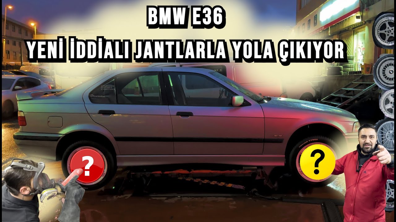 E36 İçin Özel Jant Boyama! Hangi Renk ve Marka Seçtim? | ZKNJANT