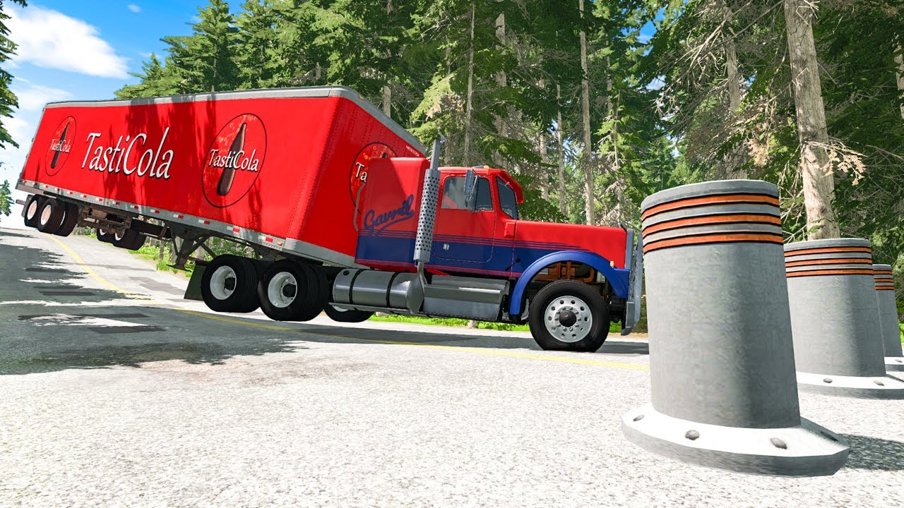 Tasti Cola Delivery Fails #21 - BeamNG DRIVE | SmashChan