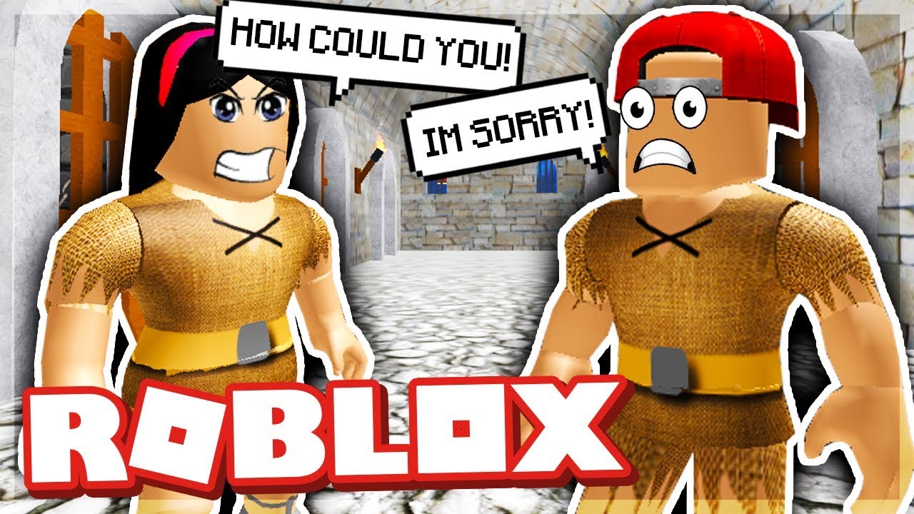 Я изменил своей девушке, и она заперла меня в подземелье — ROBLOX ESCAPE THE DUNGEON OBBY