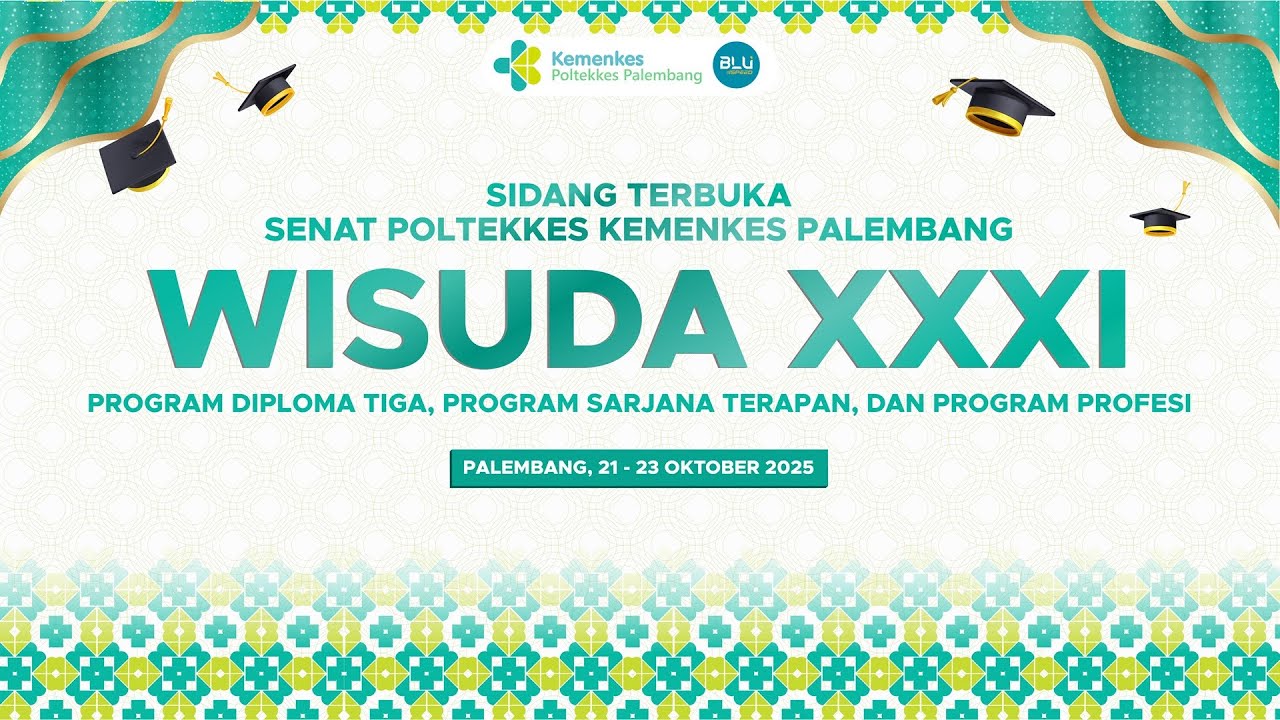Wisuda XXXI Poltekkes Palembang Hari Ketiga Tahun 2025