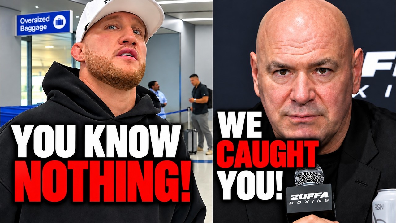 Dana White CAUGHT Justin Gaethje?! He RESPONDS to Ilia Topuria Cheating Accusations