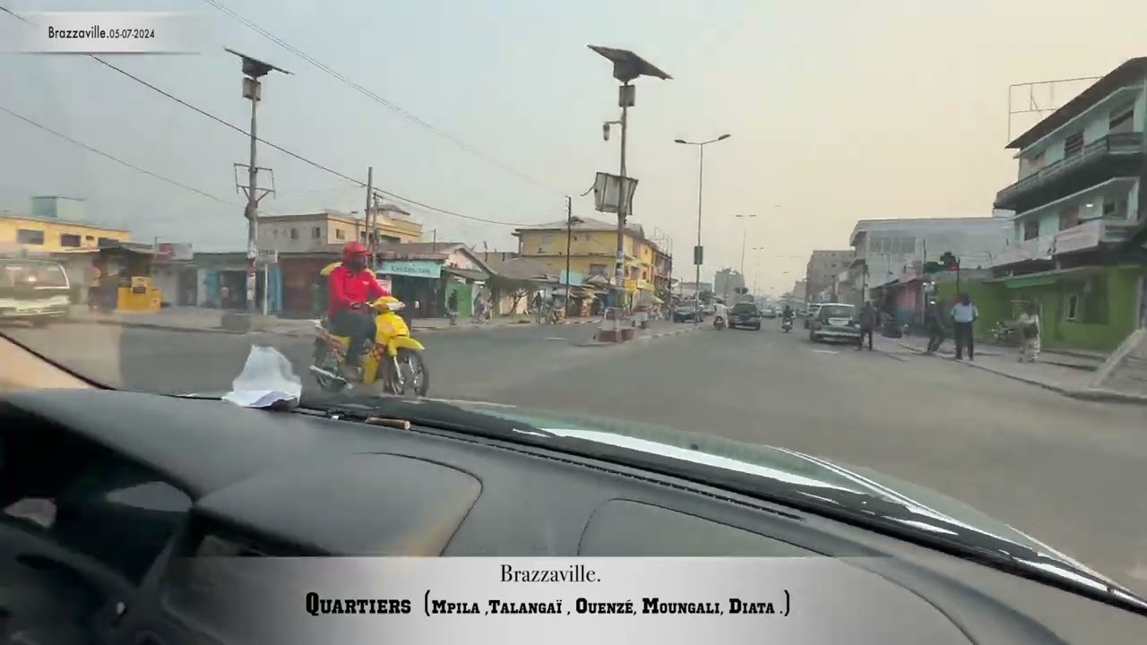 Brazzaville..Quartiers (Mpila, Talangaï, Ouenzé, Moungali, Diata.)