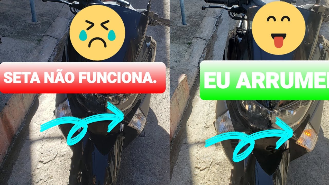NMAX SETA PAROU DE FUNCIONA.  COMO EU RESOLVI.