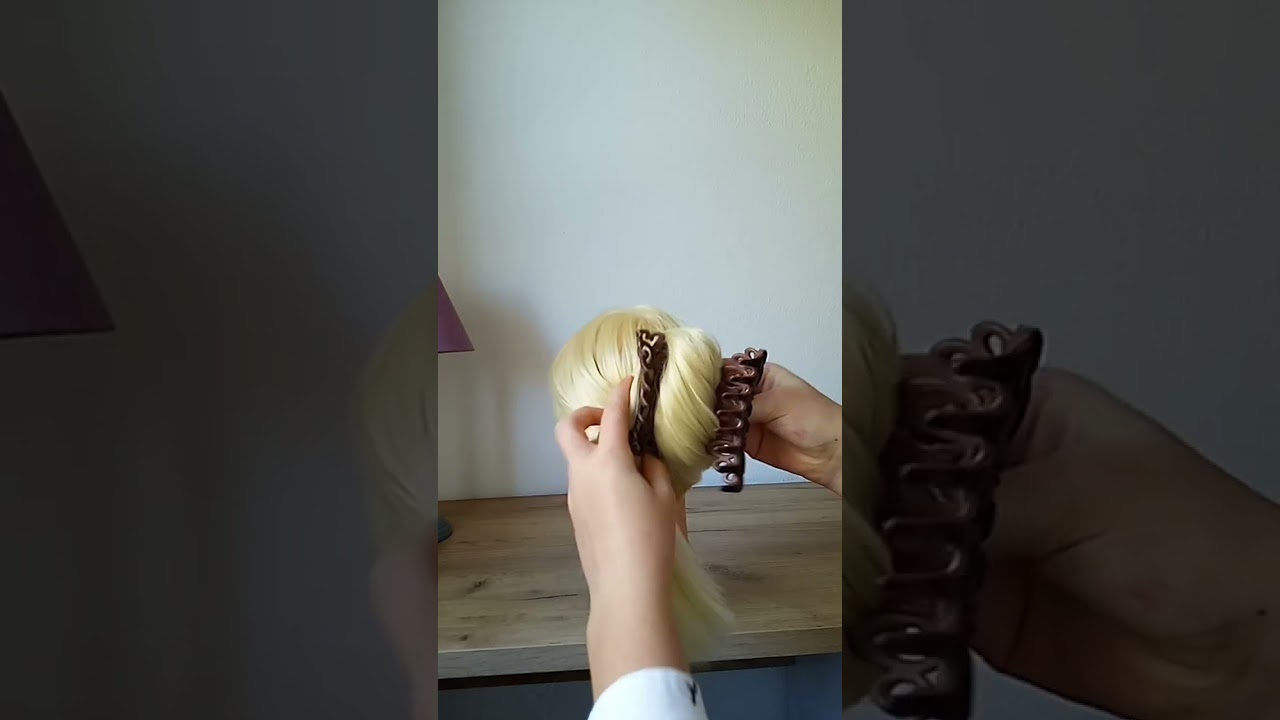 comment attacher ses cheveux avec une grosse pince