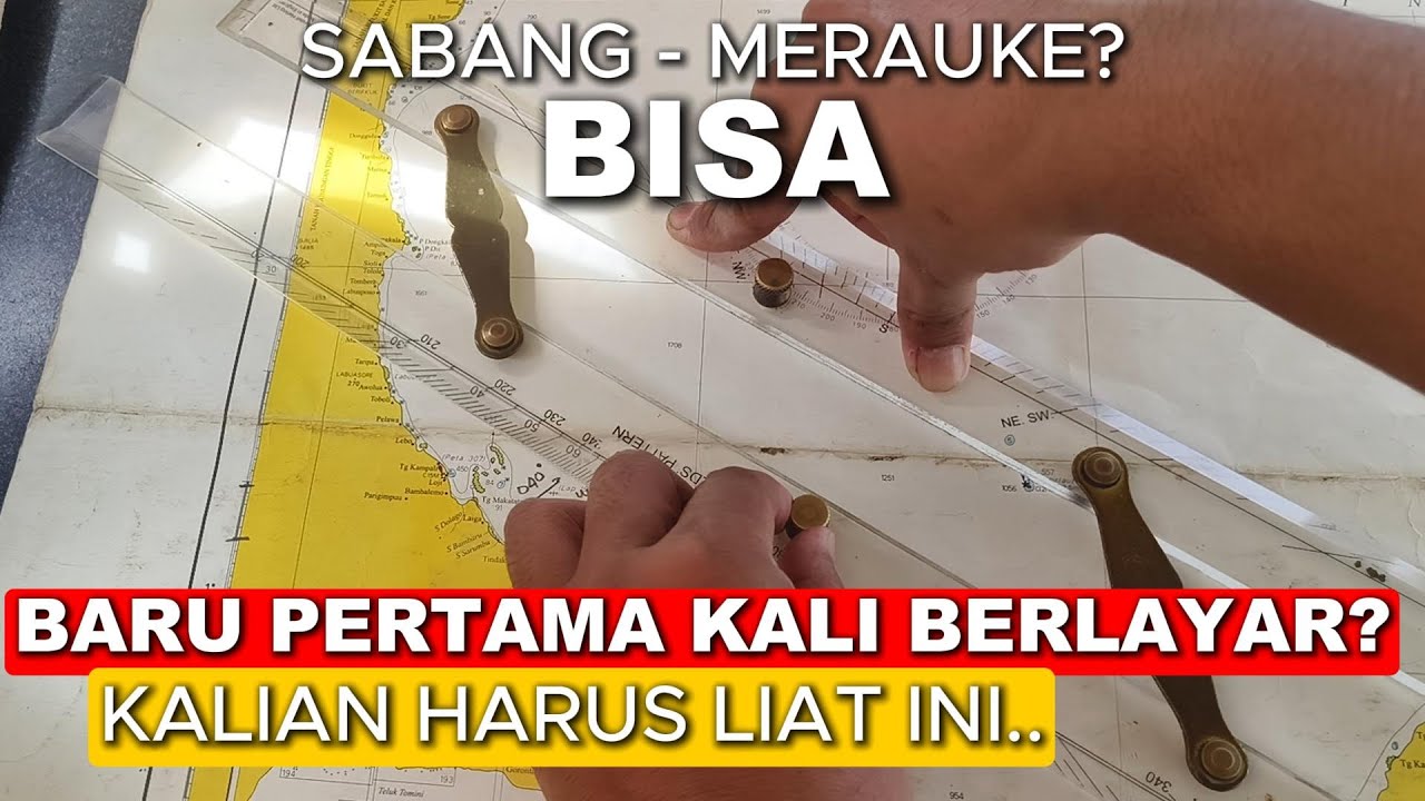 cara membuat way point, alur pelayaran, serta pengoprasian peta laut untuk calon perwira muda..