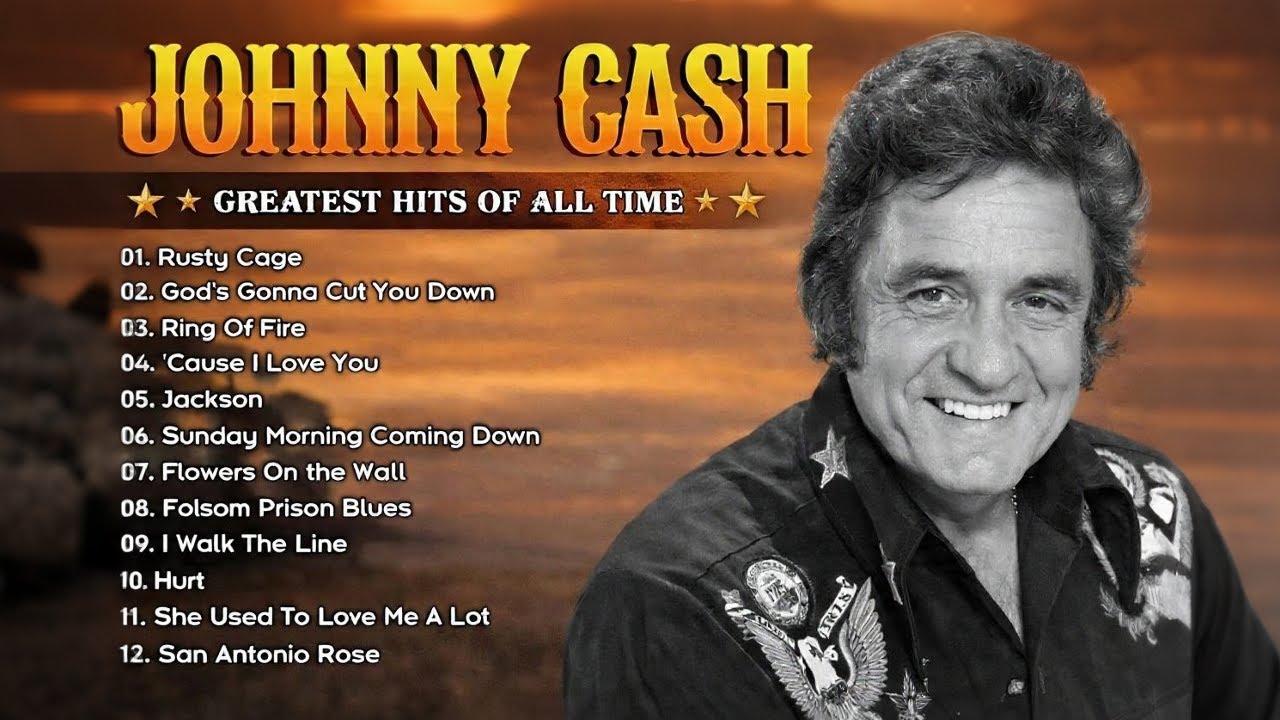 Greatest Hits JOHNNY CASH  Of All Time 🤠JOHNNY CASH Nonstop Songs Greatest Hits Full Album