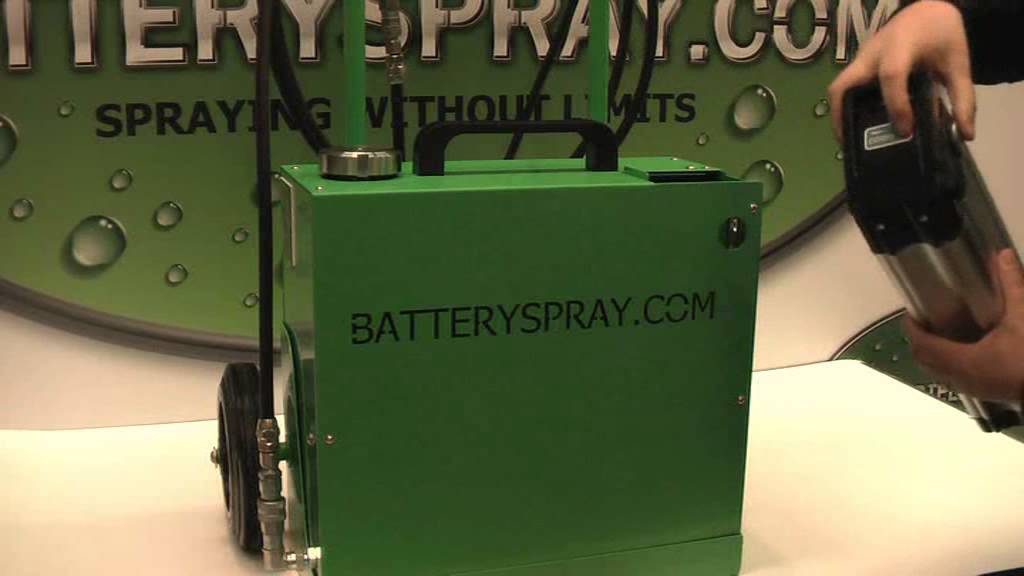 Batteryspray Demonstratie