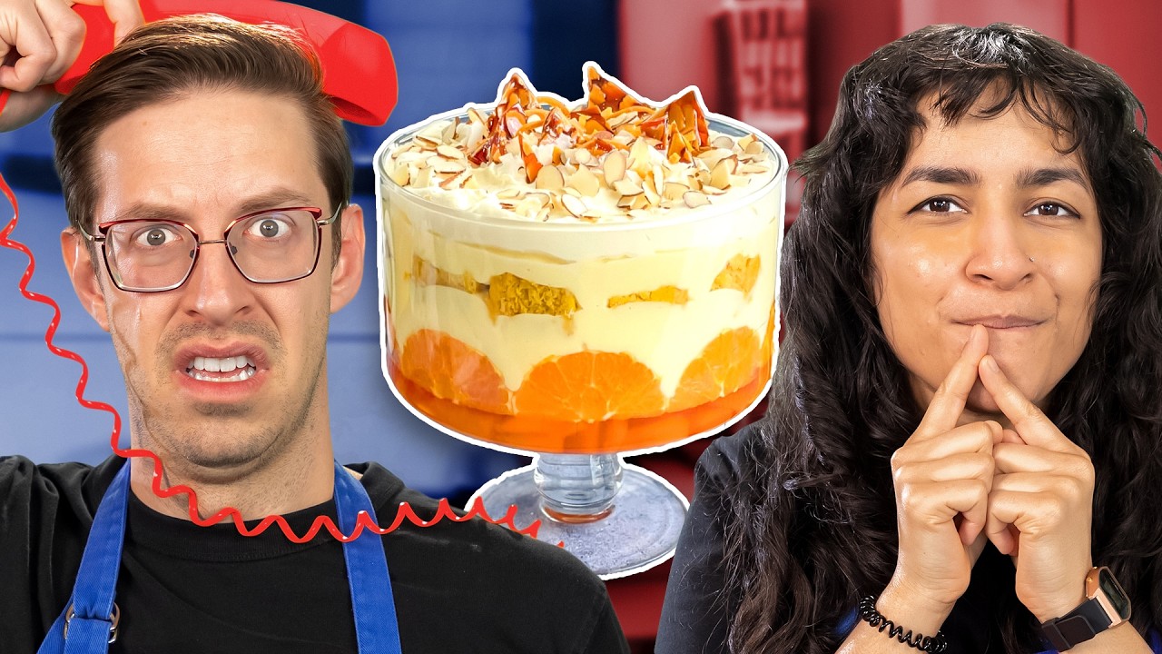 Try Guys Make Trifle Cake &bull; Phoning It In