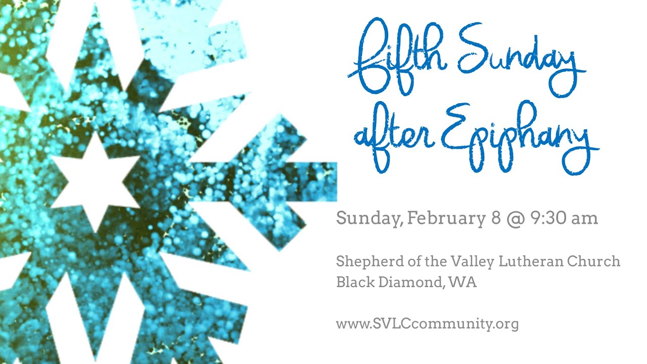 Fifth Sunday after Epiphany Hybrid Worship