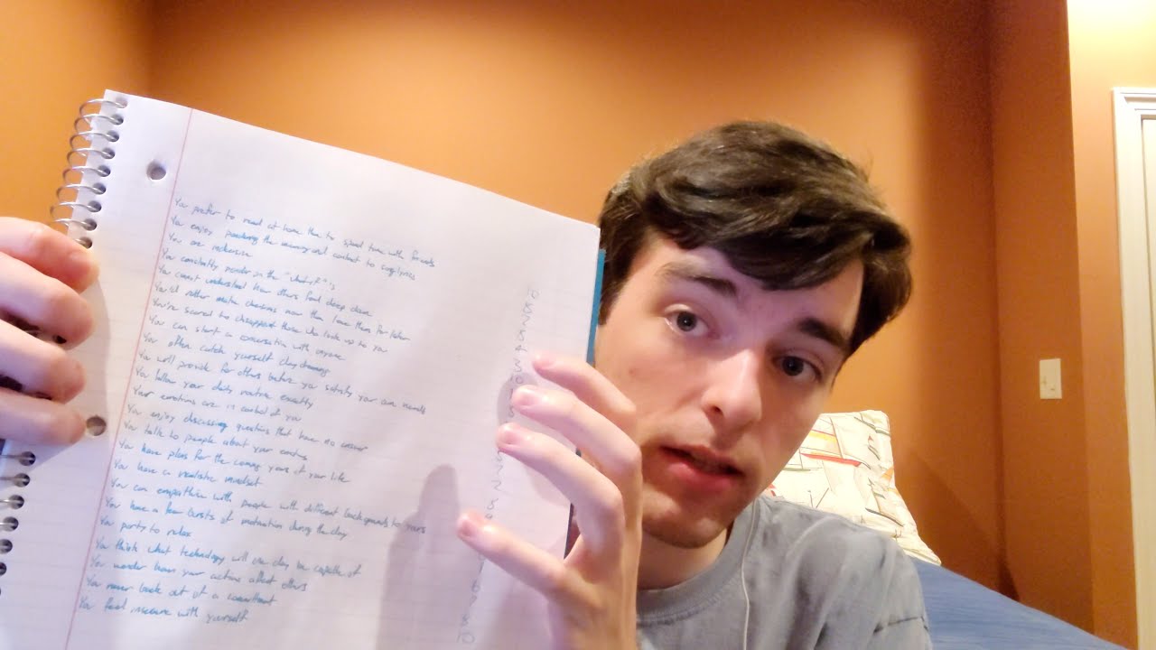 [ASMR] Finding Your Myers-Briggs Personality Type (whispered questions)