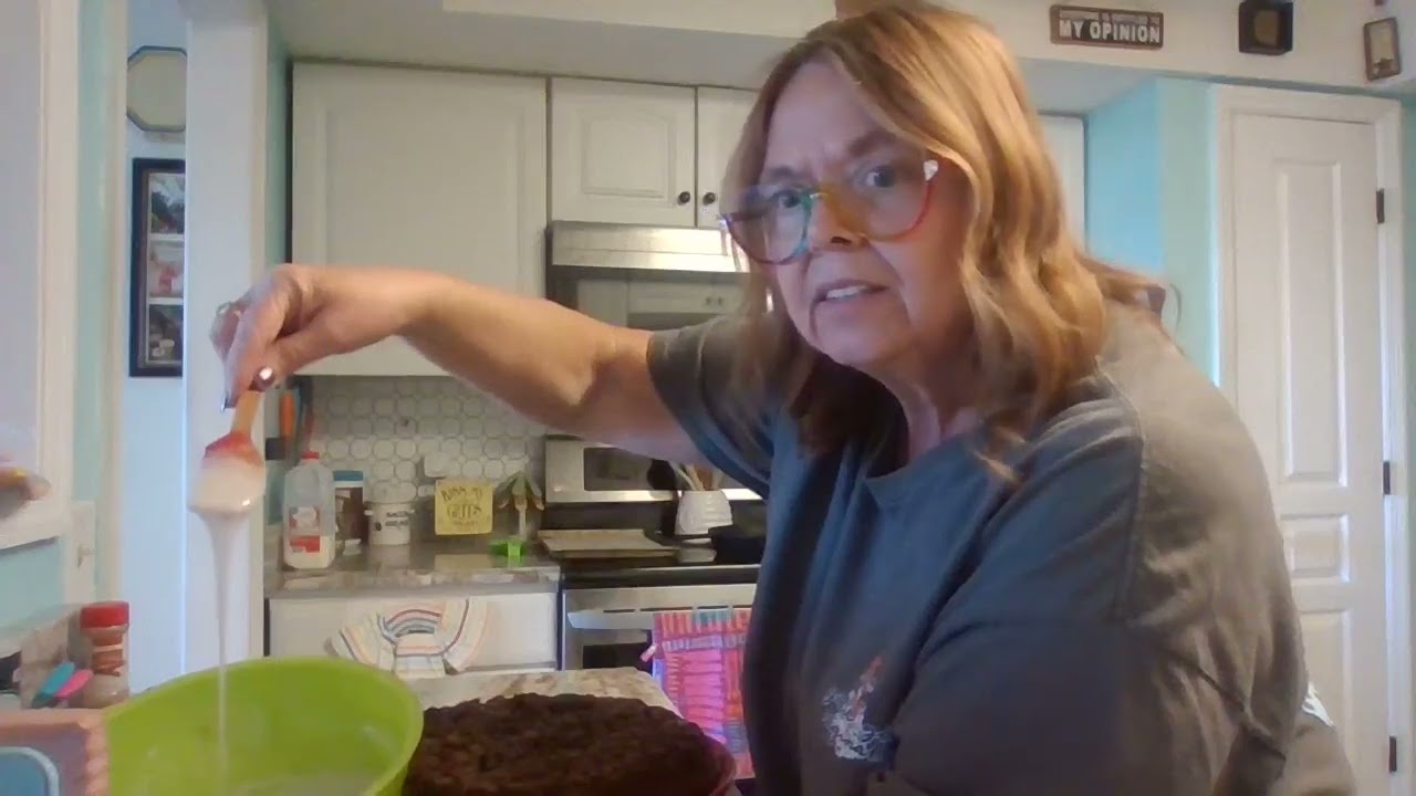 Pat 2 of Irish Apple Skillet Cake 