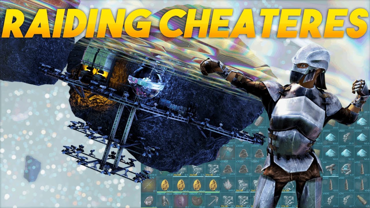 SOLO Raiding A Duping Tribe For Insane Loot - ARK