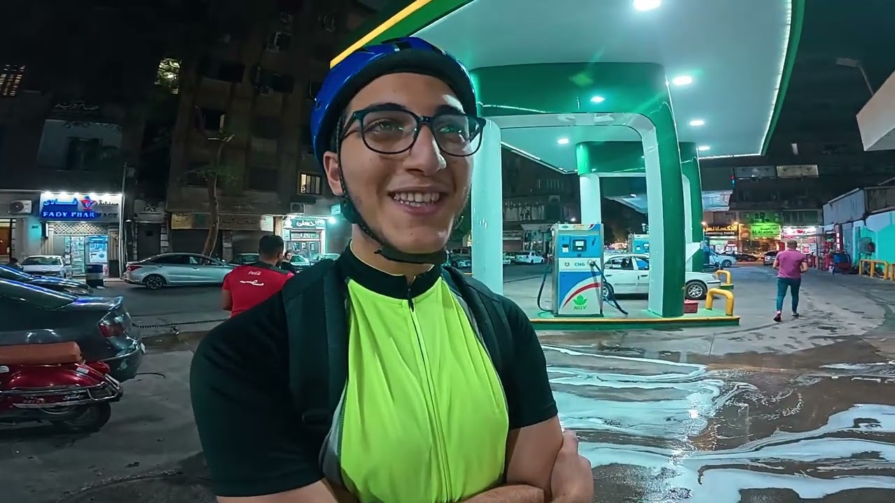 الدراجة: هوايتي منذ الصغر! ( وسط البلد بليل )