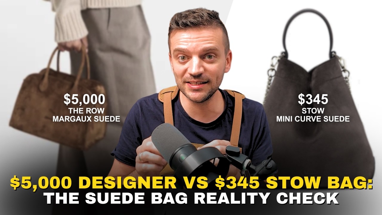 Сумка STOW за 345 долларов против сумки Designer за 5000 долларов: реальный взгляд на замшевую сумку