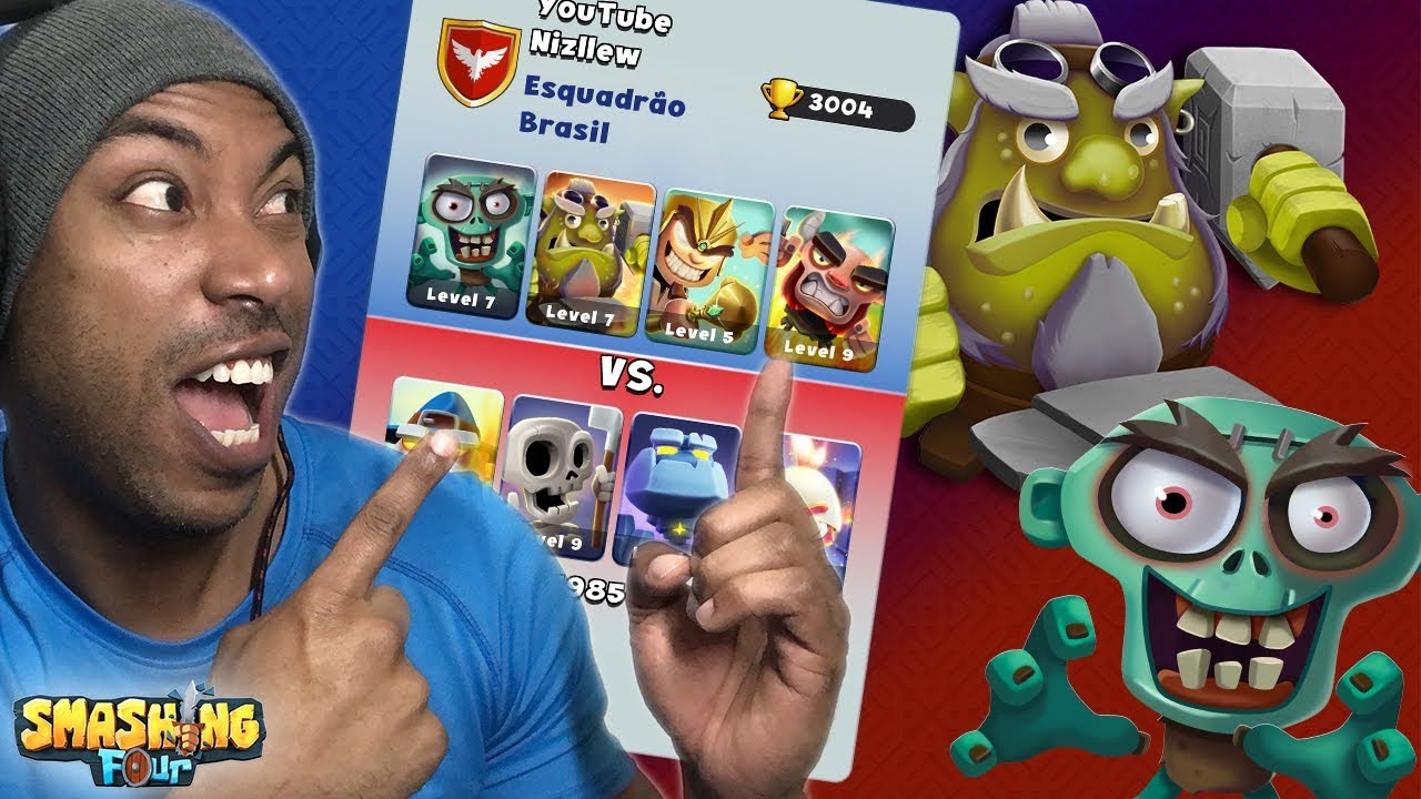 ESSE DECK NÃO MORRE NUNCA!? BEST DECK SMASHING FOUR!!