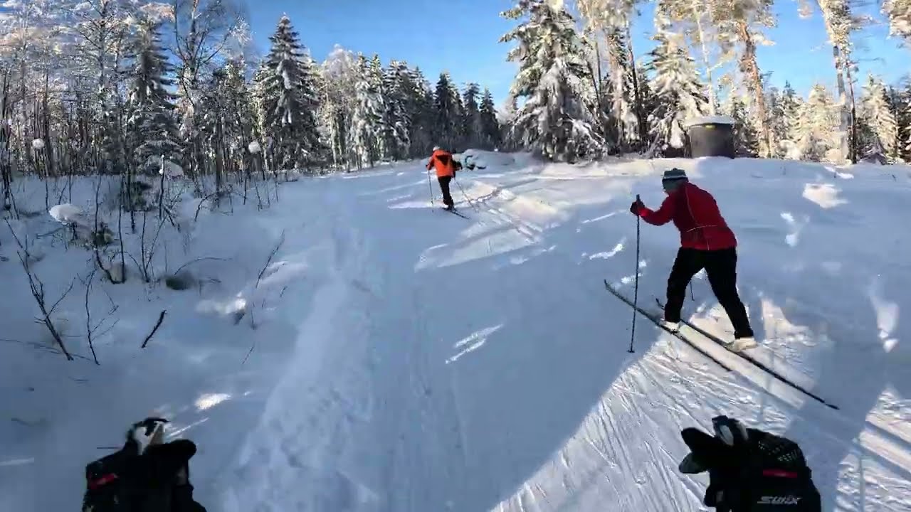 On the ski tour of Hanhiperä