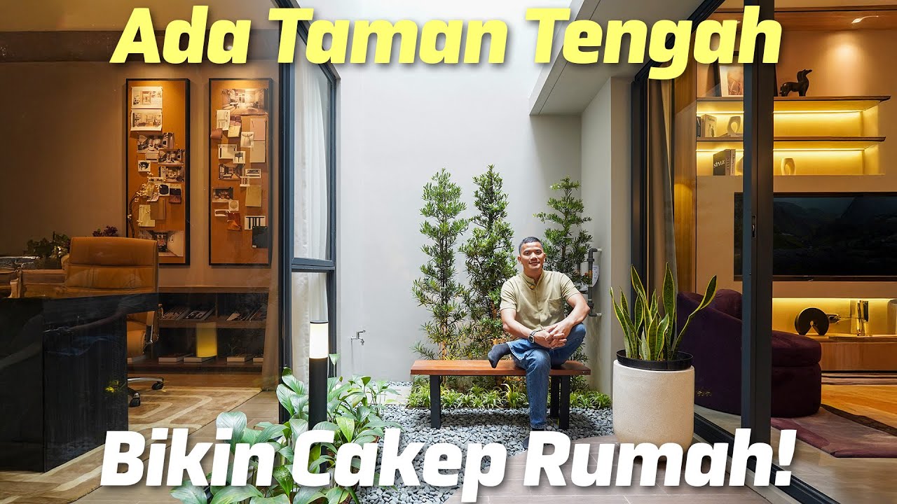 Rumah ada Taman Tengah Emang Ga Pernah Salah! Caksana, Suvarna Sutera