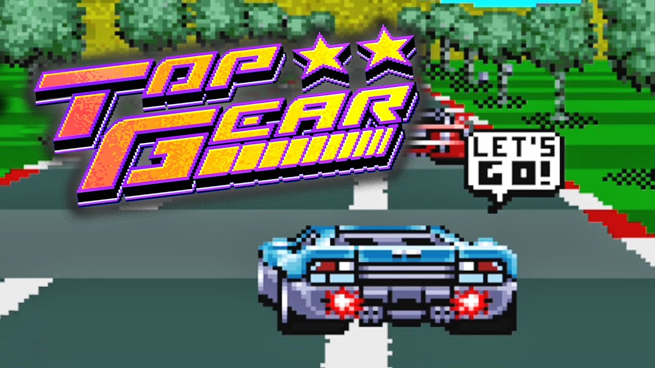 TOP GEAR - Relembrando o Clássico do Super Nintendo!