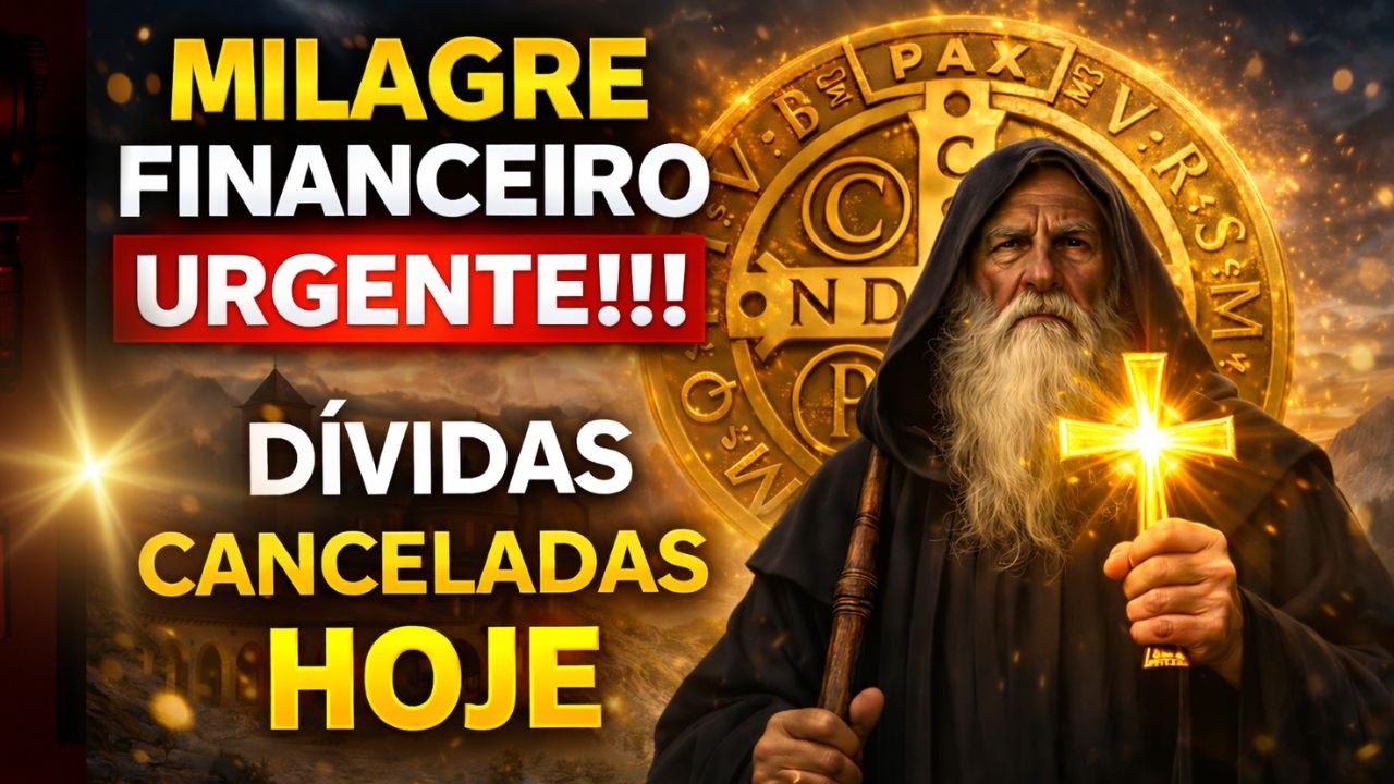 RECEBA MILAGRE FINANCEIRO URGENTE com São Bento 🙏 | Oração Poderosa de Libertação de Todo Mal