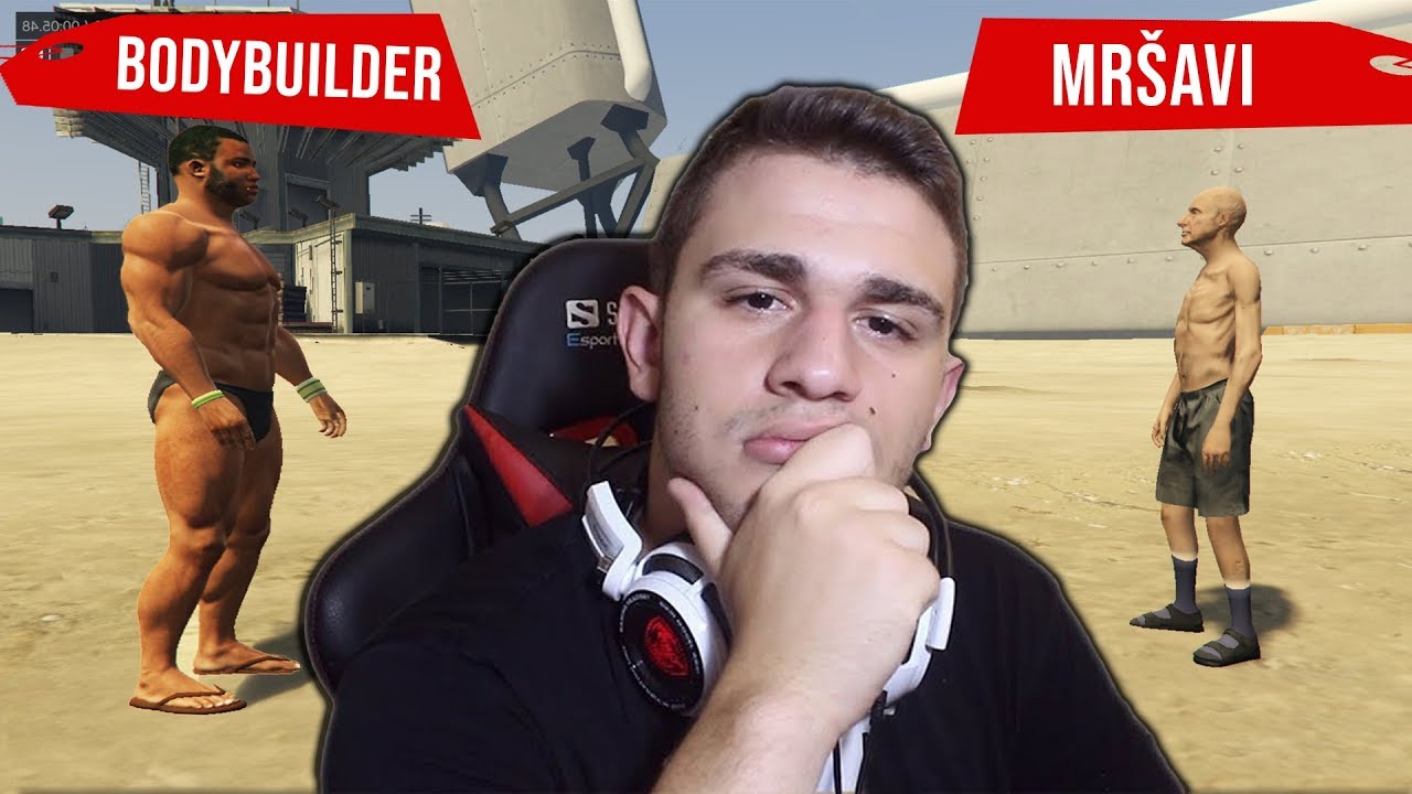 GTA 5 TEST: Bodybuilder vs. Mr&scaron;avi
