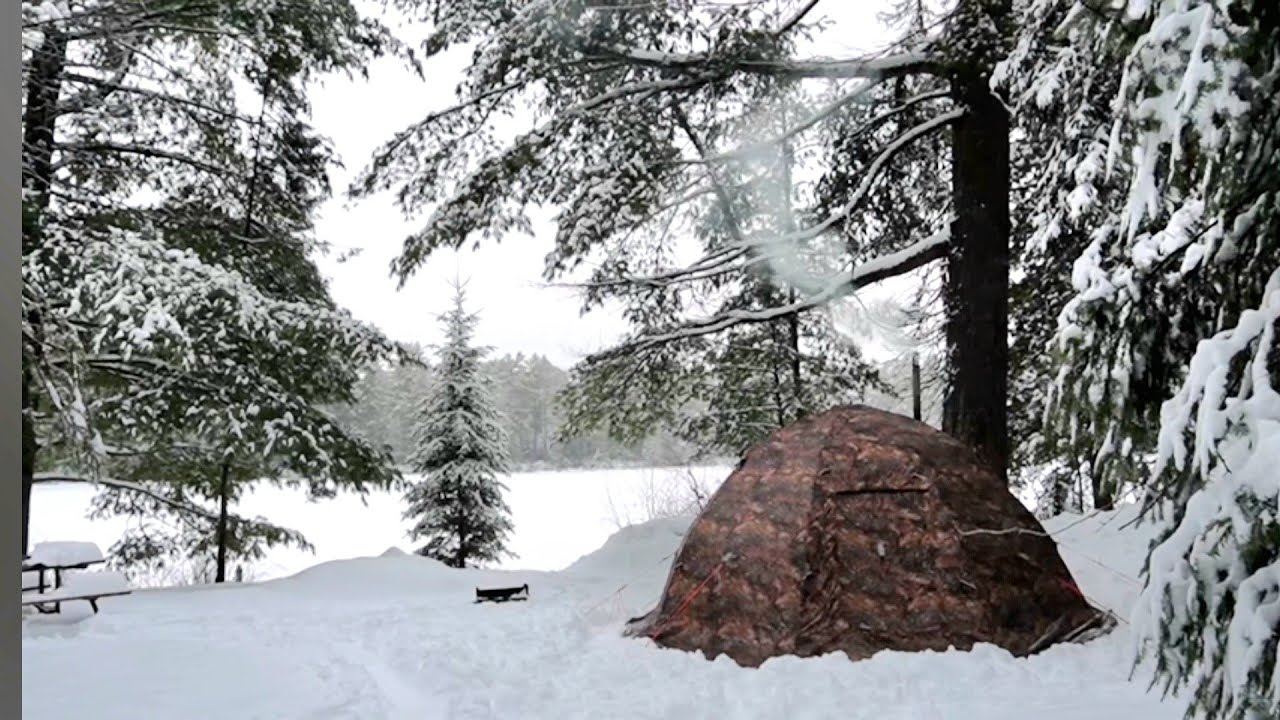 THE LAST OF THE SNOW ❄️ FAMILY CAMPING IN THE UP-5 ❄️ RBM OUTDOORS