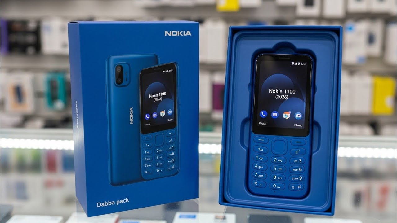 Nokia 1100 (2026) 🔋 Classic Wapas Aa Gaya | 15 Din Battery | 4G Support | Super Strong Body 📱✨