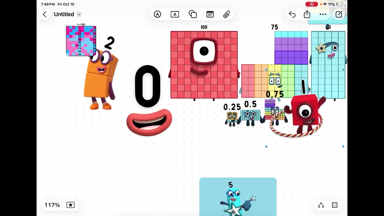 Numberblocks Series 9 Episode 1: Quarters