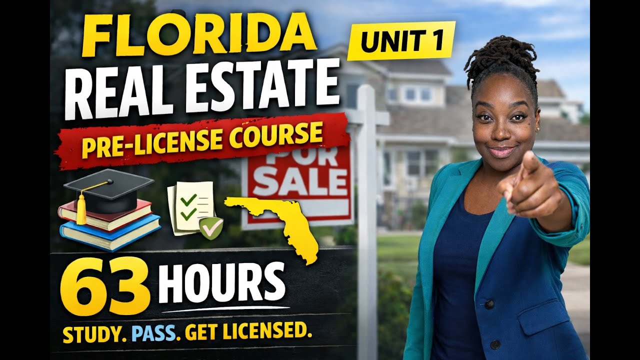 Unit 1 Fundamentals | License Basics, Real Property & Market Forces