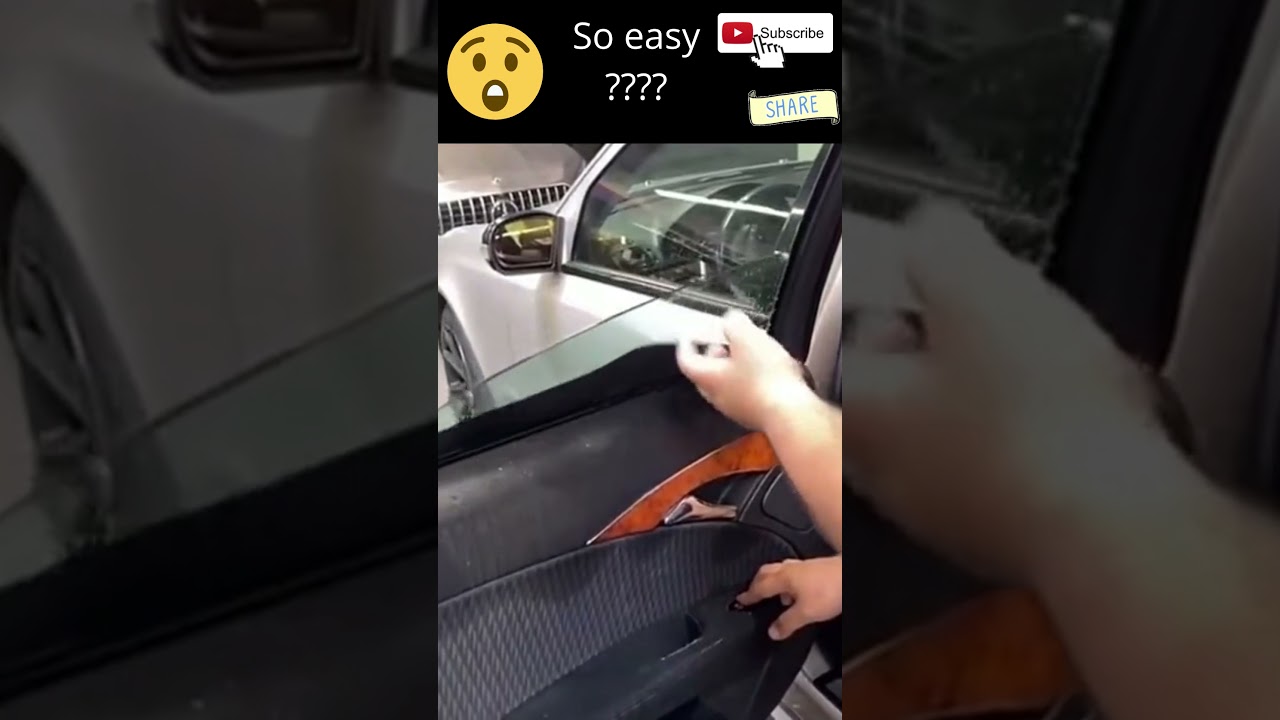 Что? 😲Никогда не тонируйте лобовые стекла, легко наносите оконную пленку Нанесите солнцезащитную пле
