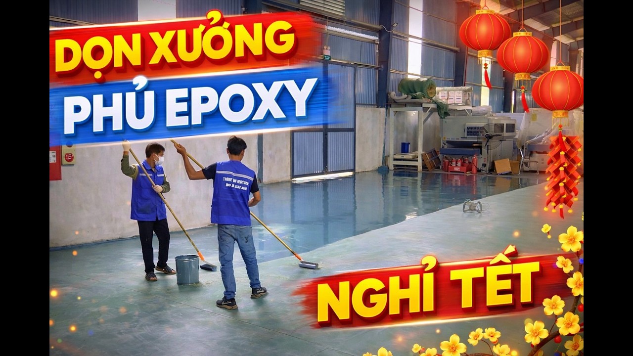 Dọn xưởng nghỉ Tết 2025, hẹn gặp lại 2026