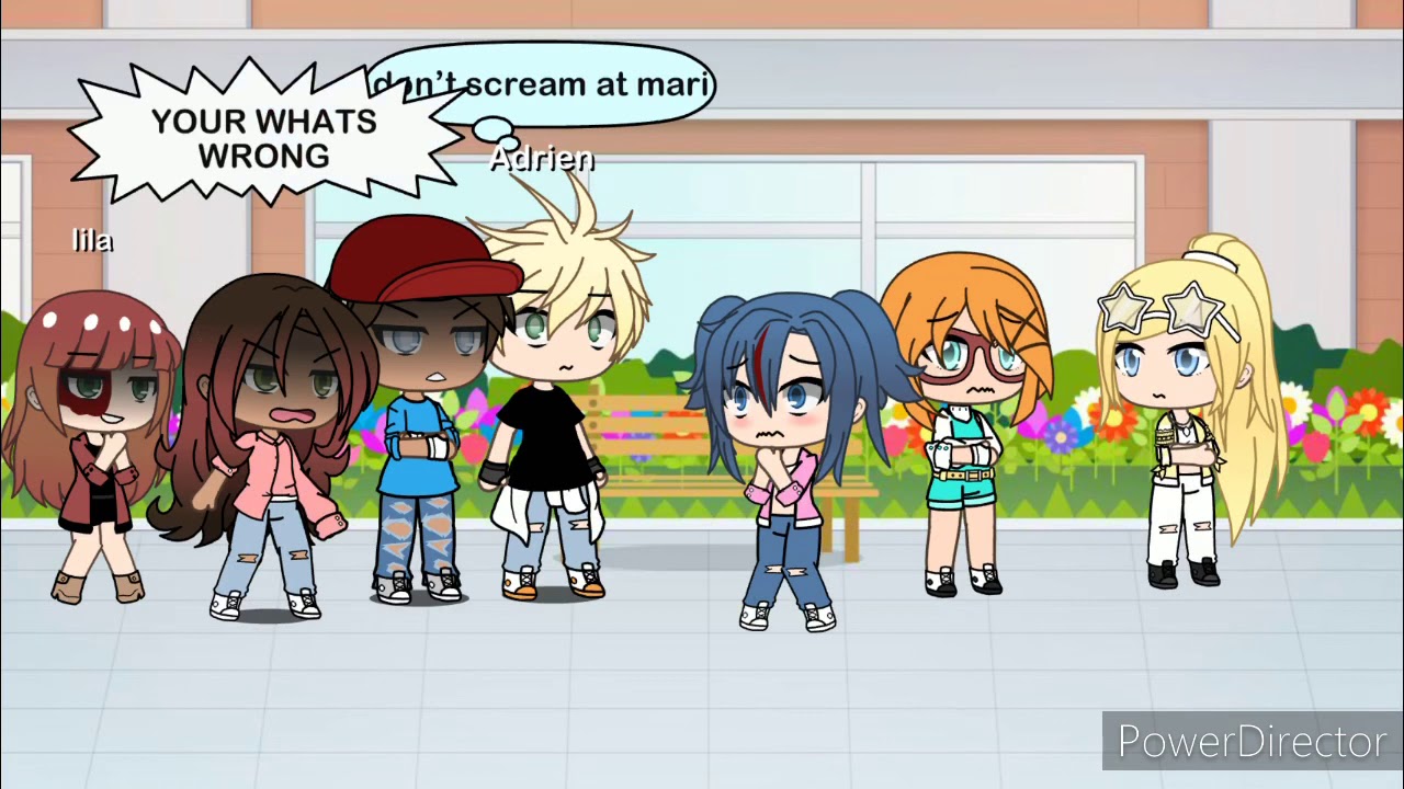 Queen of mean/ Sarah Jeffery/ gacha life/