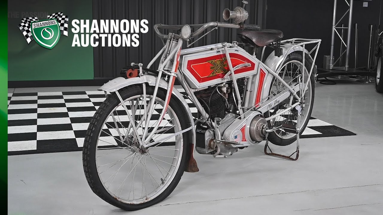 c1914 Excelsior 'Big X' V-Twin 1000cc Solo Motorcycle - 2020 Shannons Spring Timed Online Auction