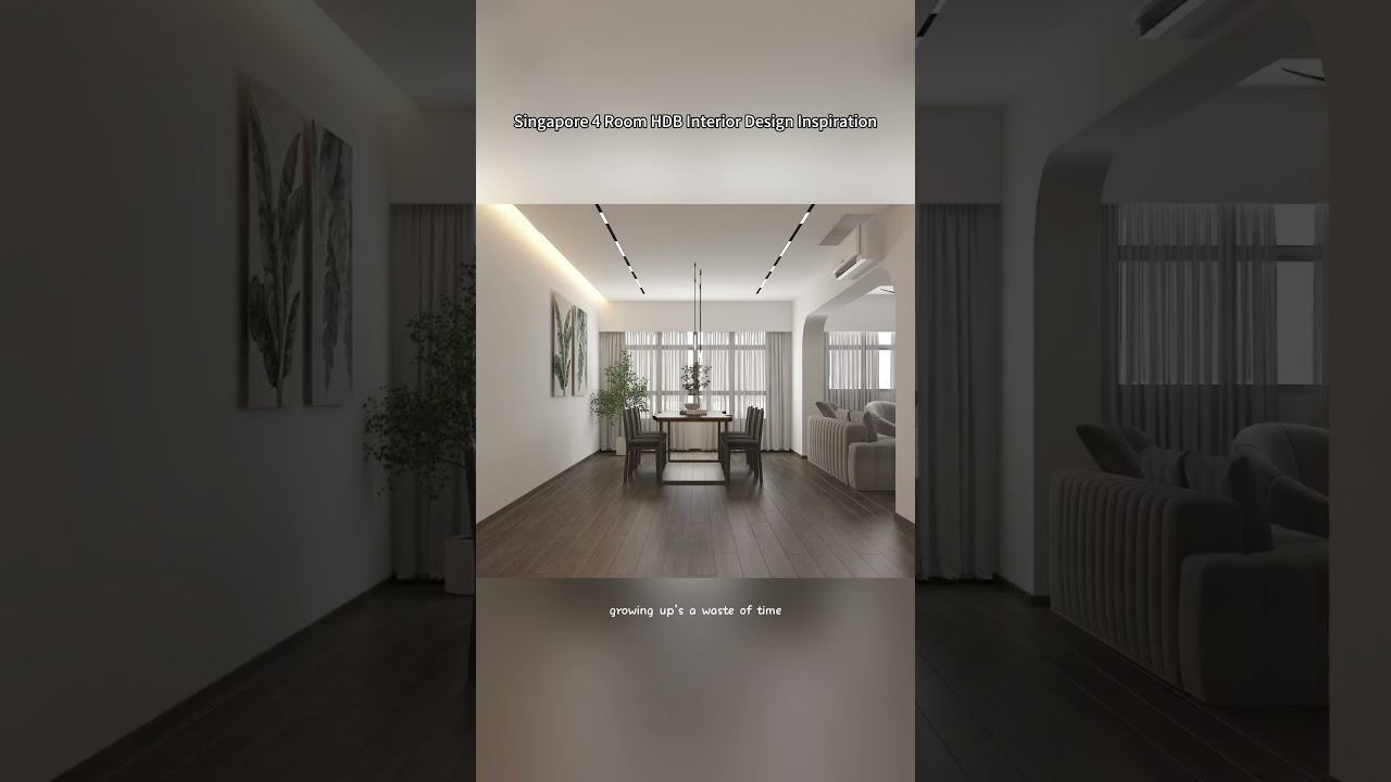 ✅Singapore 4 Room HDB Interior Design Inspiration