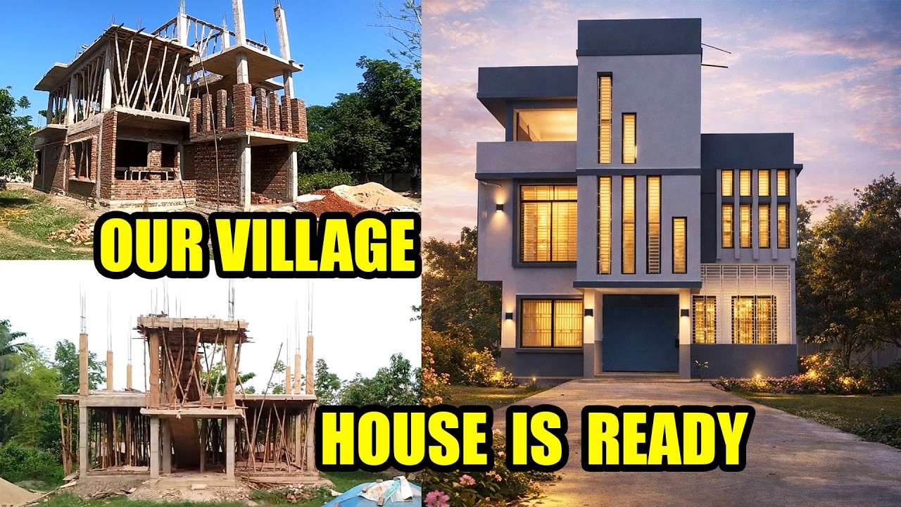 Our Village House is READY | Dream Comes TRUE | BARISHAL VILLAGE HOUSE