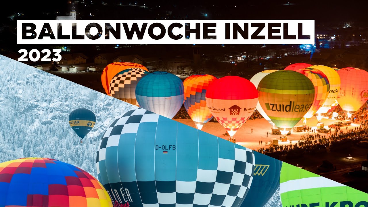 Ballonwoche 2023 in Inzell | DJI Inspire 2 mit Zenmuse X7 u. RED Komodo