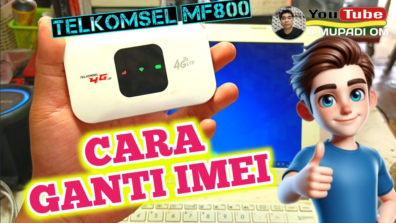 Cara Mengganti IMEI MiFi Telkomsel MF800