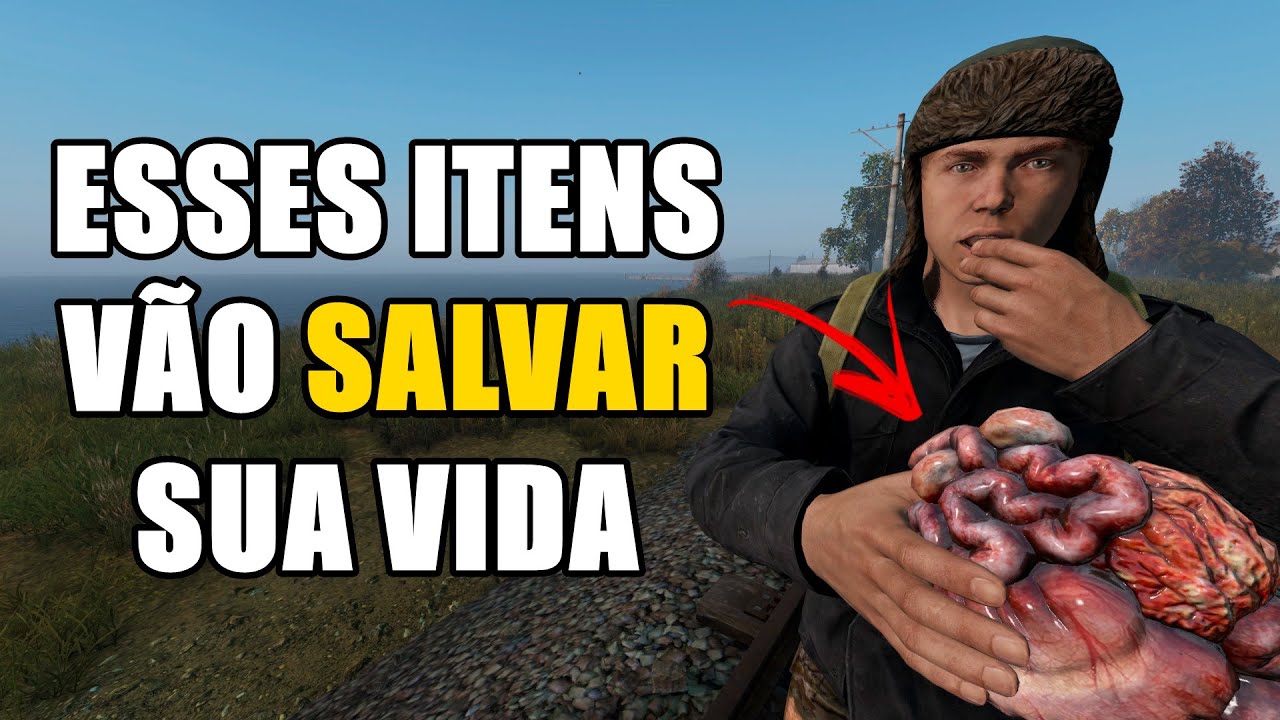 4 ITENS que vão SALVAR sua VIDA (sempre pegue) - DayZ