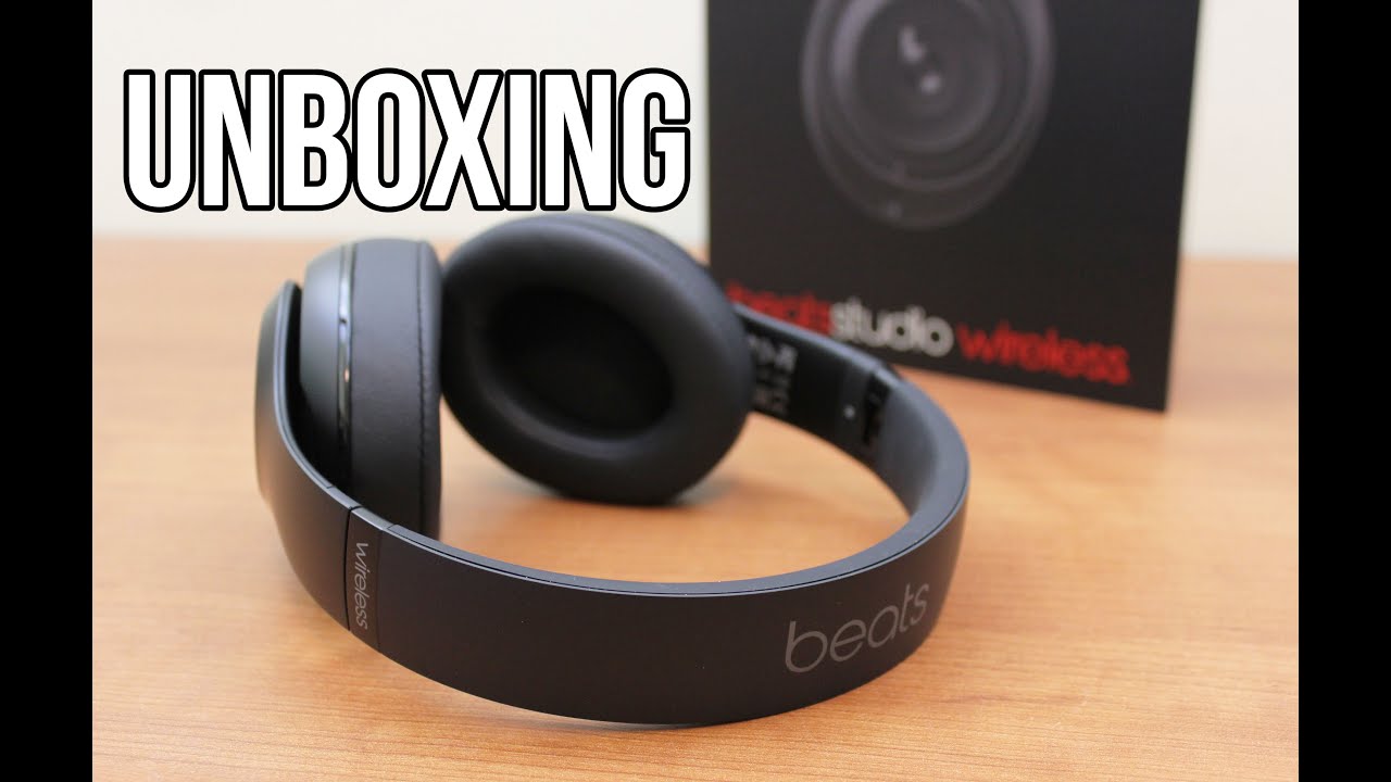 Beats Studio Wireless Unboxing (Matte Black)
