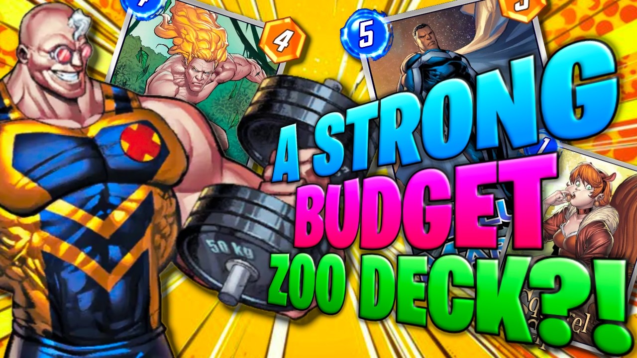 This Budget Zoo Deck is a Contender - Strong Guy Zoo Deck - Marvel Snap