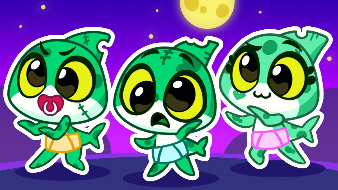 ¡No Muerdas! 🧟‍♂️ Tiburones Zombis 🧟‍♂️ Baile Zombie