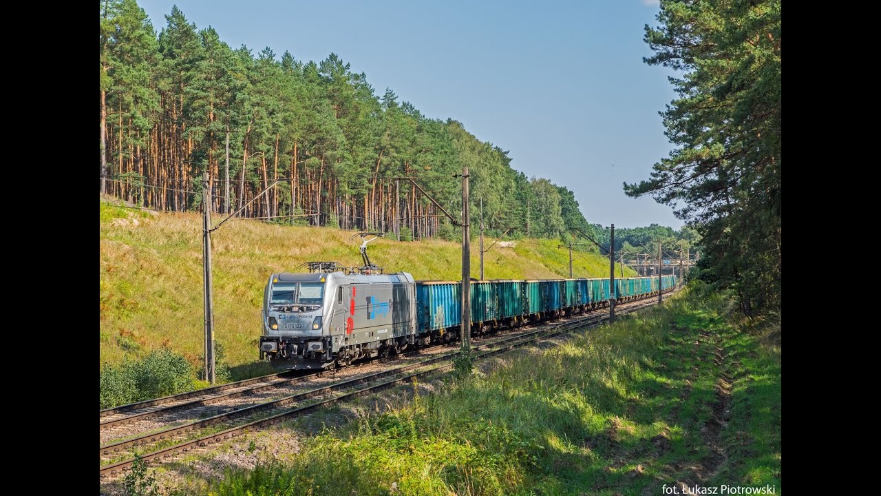 [CD Cargo Poland] Traxx DC3 594 006 z węglarkami na magistrali węglowej | Pięćmorgi