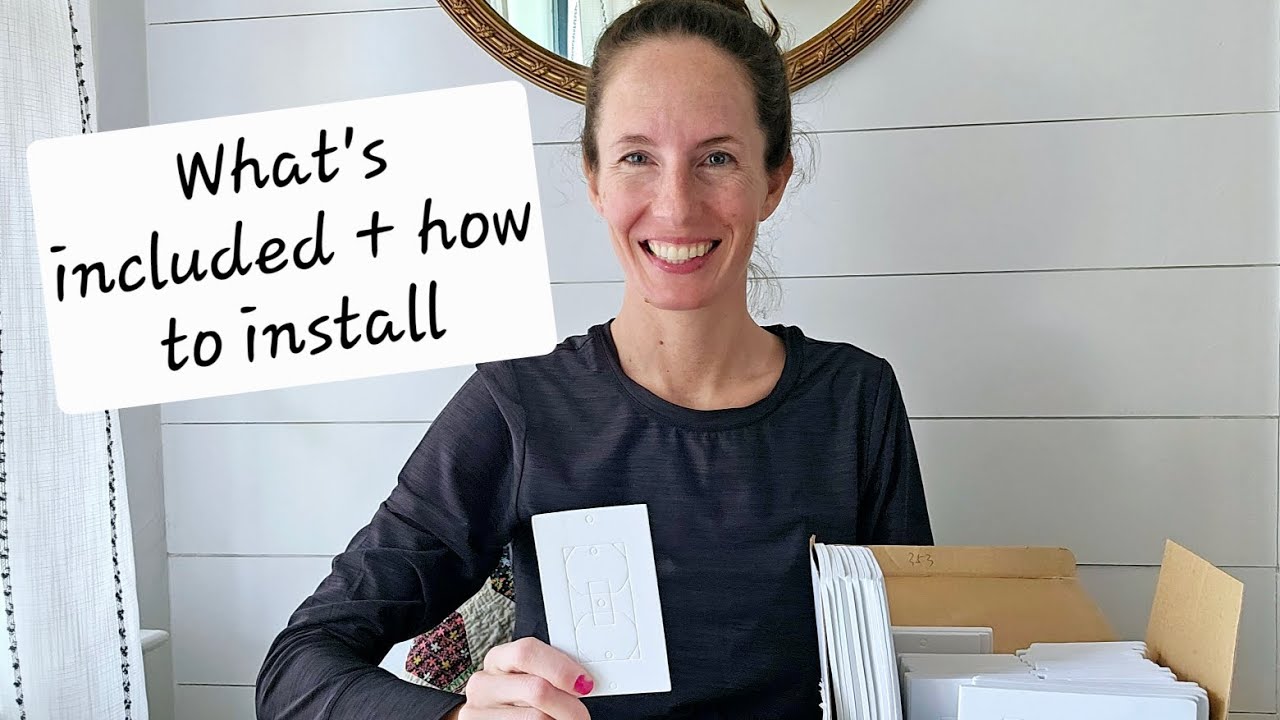 Watch me install outlet insulation sealers