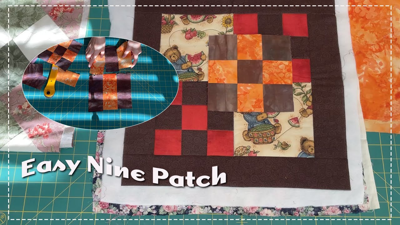Easy Nine-Patch Blocks: Beginner-Friendly
